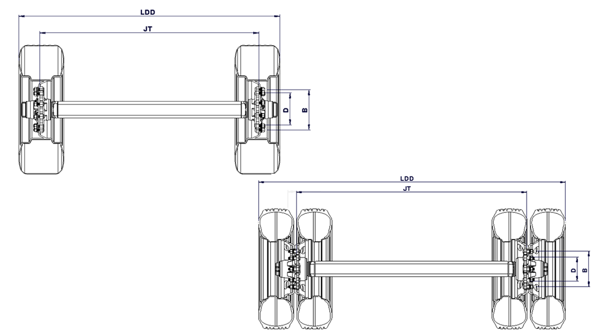 16-18-20 Ton Dolly Dingil 1. Görseli