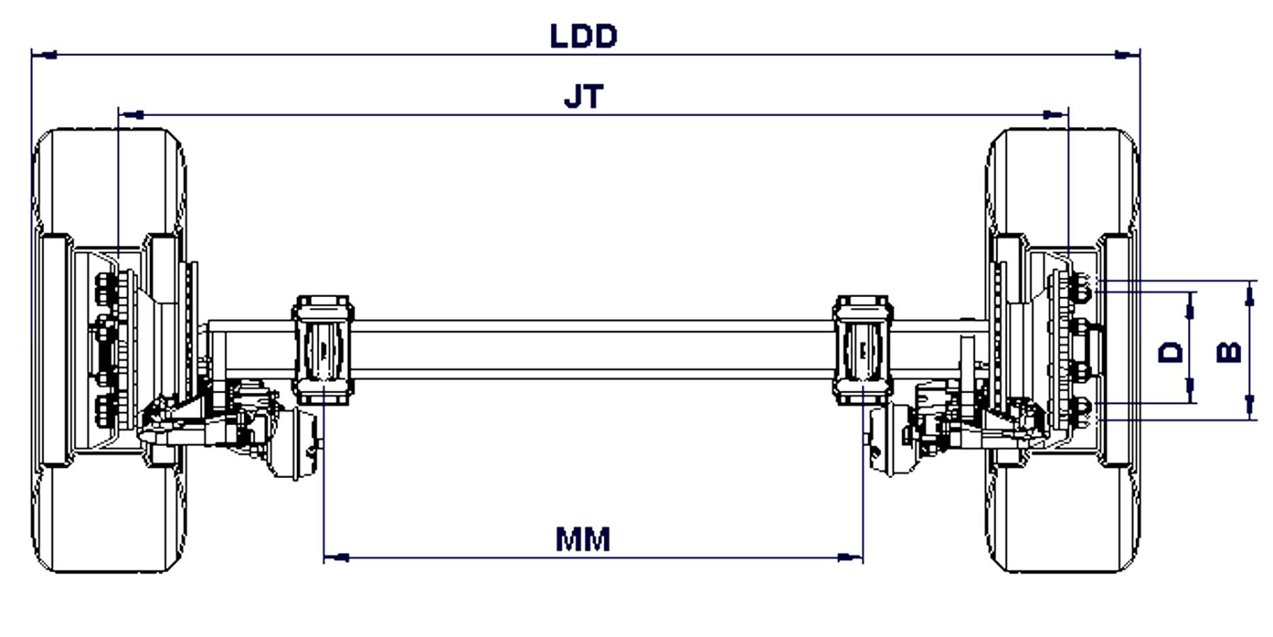 3 x 12 ton Diskli dingil 1. Görseli